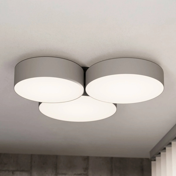  Eglo Connect Eglo Connect Smart Led Ceiling Light Barbano-z, Grey 