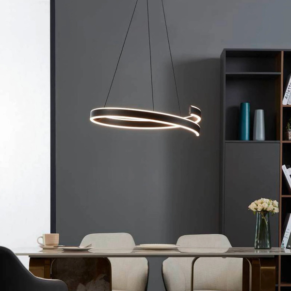  Eglo Connect Eglo Connect Smart Led Pendant Light Andabaia-z, Black 