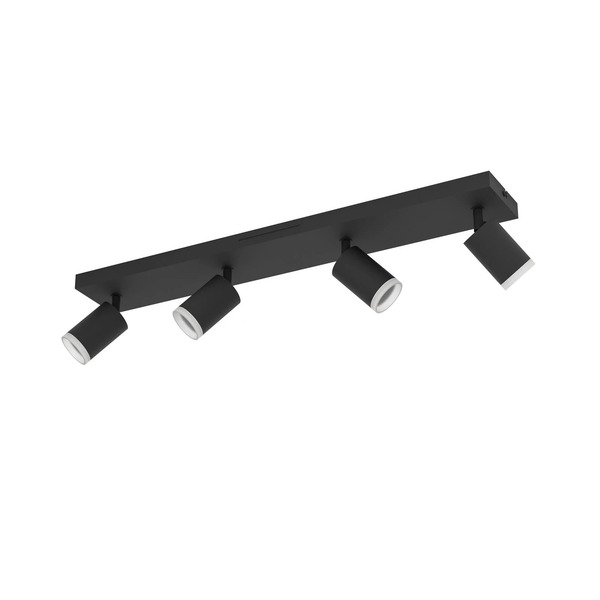  Eglo Connect Eglo Connect Smart Led Spot Melitello-z, 4-bulb, Black 