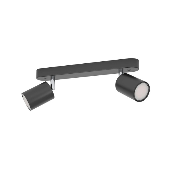  Eglo Connect Eglo Connect Smart Spot Adfira-z, Black, 2-bulb, Steel 