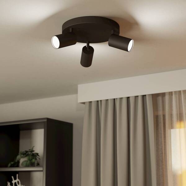  Eglo Eglo Connect Telimbela-z Downlight 3-bulb, Black 