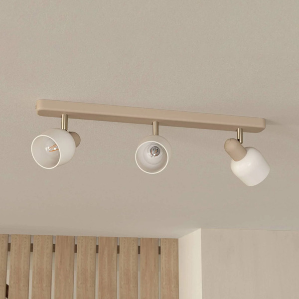  Eglo Eglo Corato Downlight, Sand/nickel/opal, 3-bulb. 