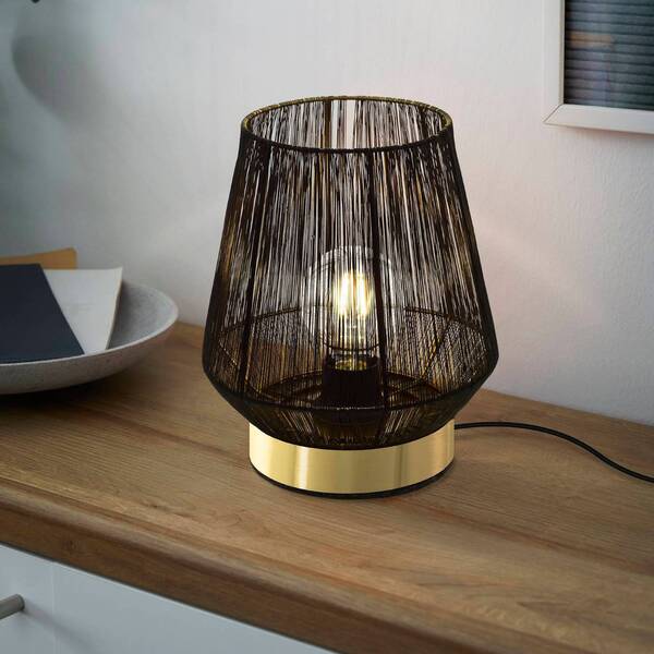  Eglo Eglo Escandidos Table Lamp, Black/gold 