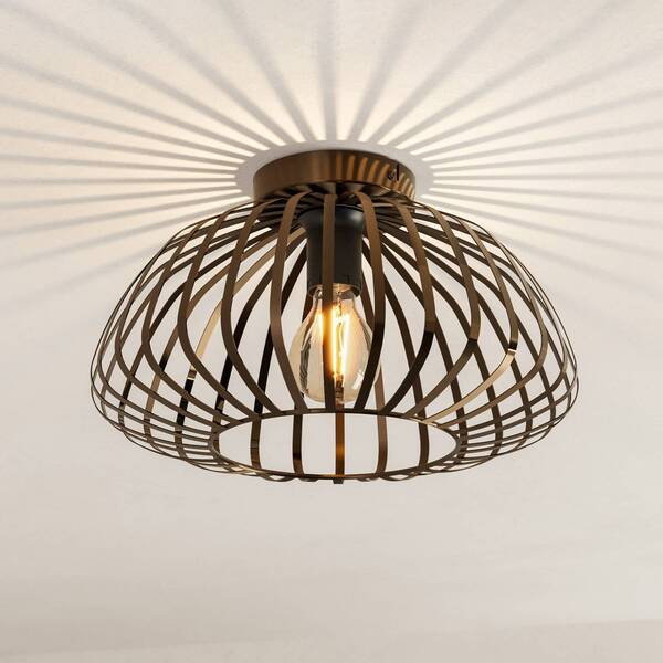  Eglo Eglo Espinal Ceiling Light, Brushed Bronze, ø 39 Cm, Metal E27 