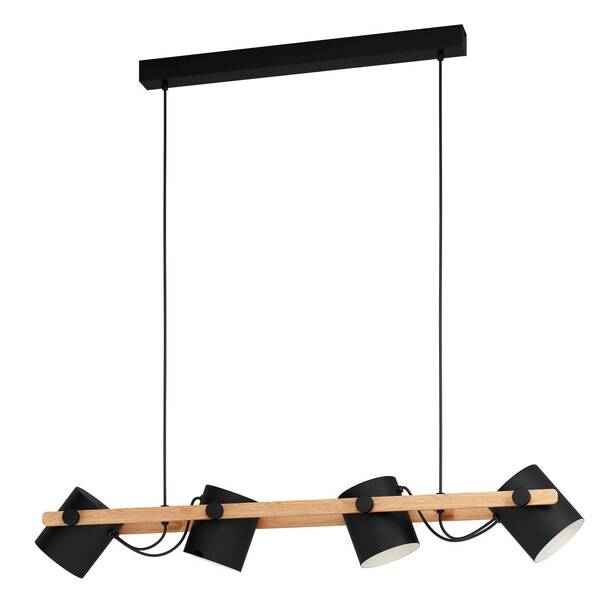  Eglo Eglo Hornwood Hanging Light, 4-bulb, Pivotable 