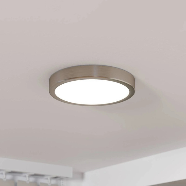  Eglo Eglo Led Surface-mounted Panel Fueva 5 Ip20 830 Nickel ø21cm 