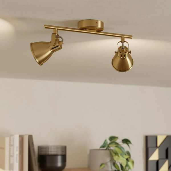  Eglo Eglo Seras Downlight, Brushed Brass-gold, 2-bulb 