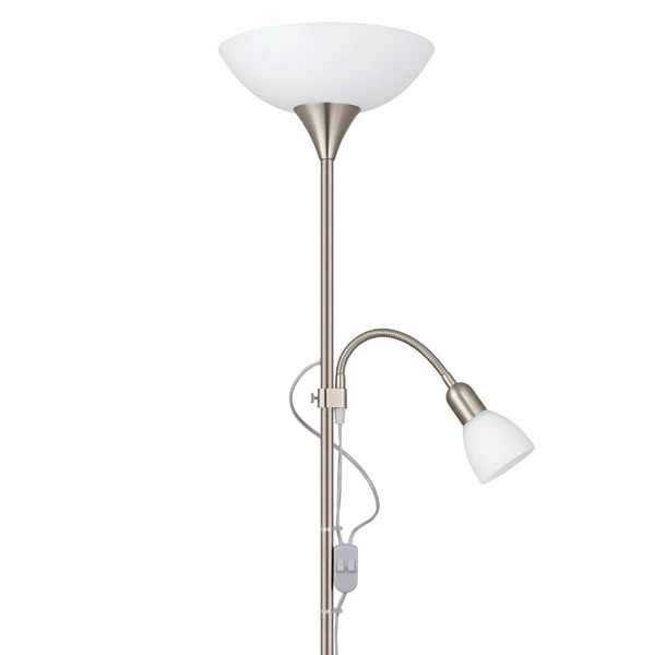  Eglo Eglo Up 2 Floor Lamp With Reading Light 