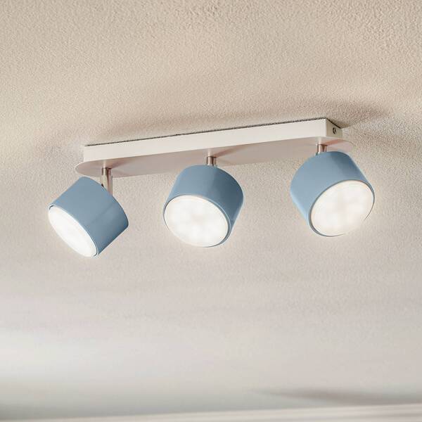  Eko-light Eko-light Cloudy Ceiling Spotlight, 3-bulb, Blue 