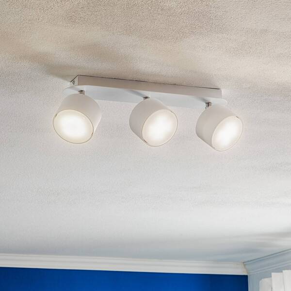  Eko-light Eko-light Cloudy Ceiling Spotlight, 3-bulb, White 