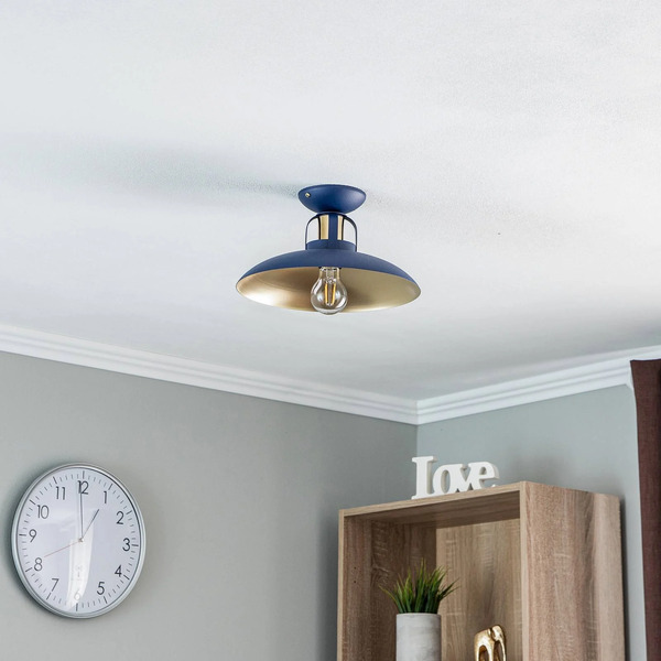  Eko-light Eko-light Felix Ceiling Lamp, Blue/gold 
