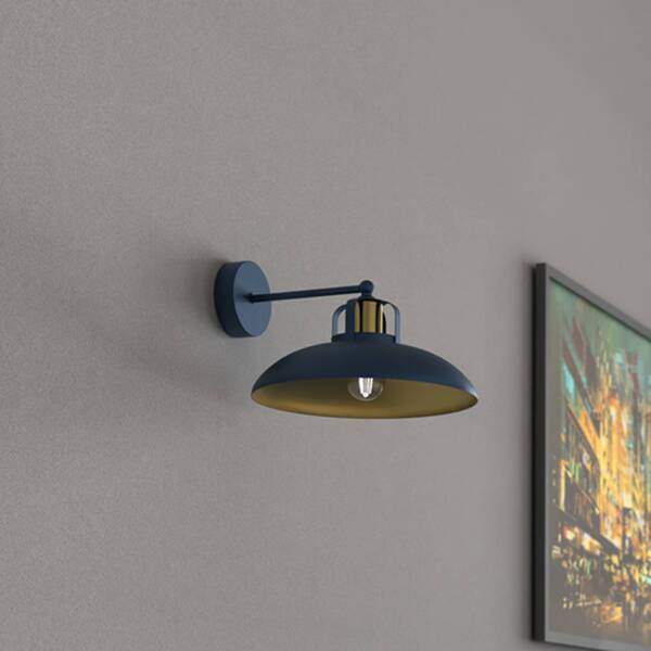  Eko-light Eko-light Felix Wall Lamp, Blue/gold 