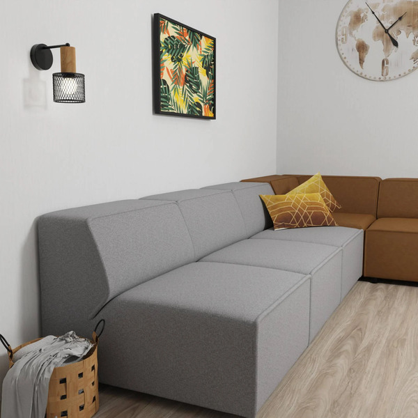  Eko-light Eko-light Sobresa Wall Light With Grid Shade 