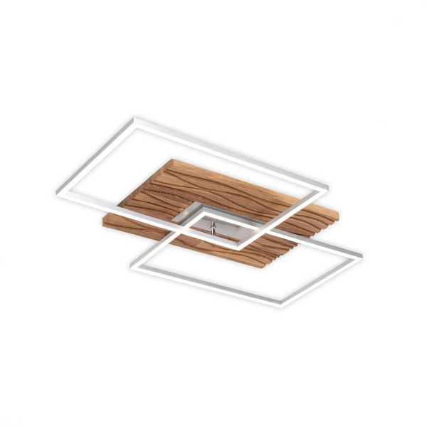  Elobra Elobra Atacama S Led Ceiling Light, Oak/metal, Wood 