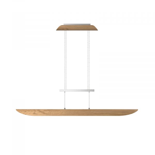  Elobra Elobra Colombia Xl Led Pendant Light, Natural Oak 