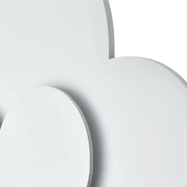  Elobra Elobra Led Wall Light Wölkchen With Plug, White, Wood, Dimmable 