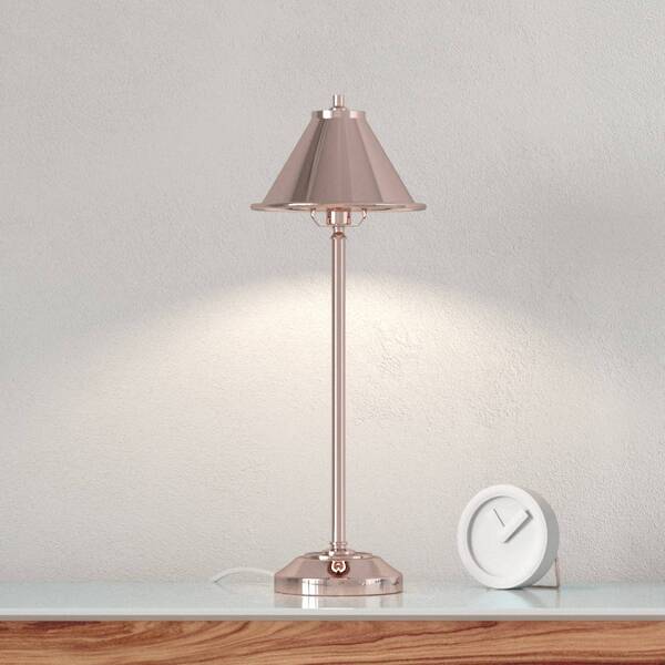  Elstead Elstead Compact Provence Table Lamp In Copper 