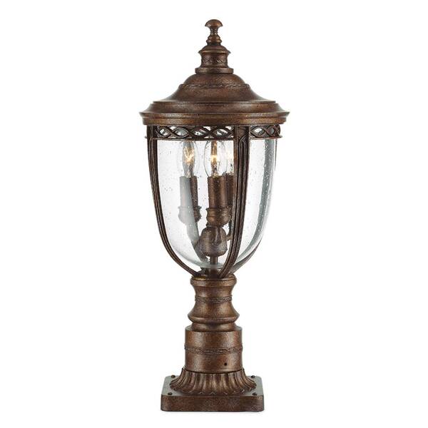  Elstead Elstead English Bridle Pillar Light, Bronze 