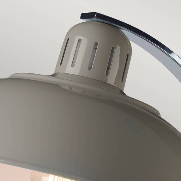  Elstead Elstead Franklin Retro Style Table Lamp, Grey 