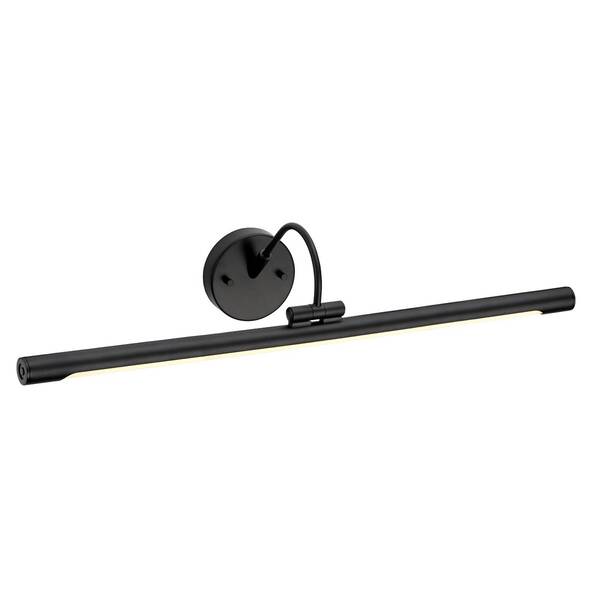  Elstead Elstead Led Picture Light Alton In Black, 67 Cm 