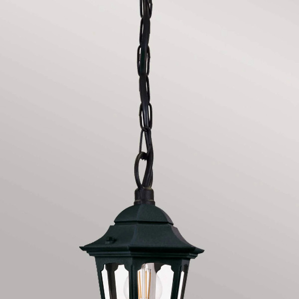  Elstead Elstead Parish Pendant Light With Chain Suspension, Height 42 Cm 
