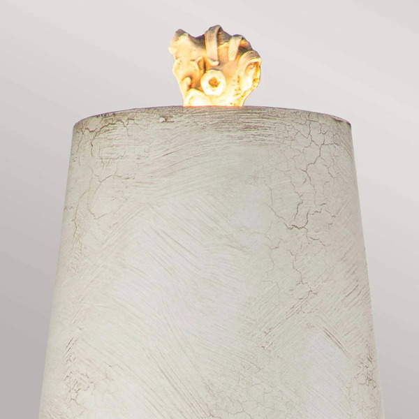  Elstead Elstead Swirl Table Lamp In Antique White 