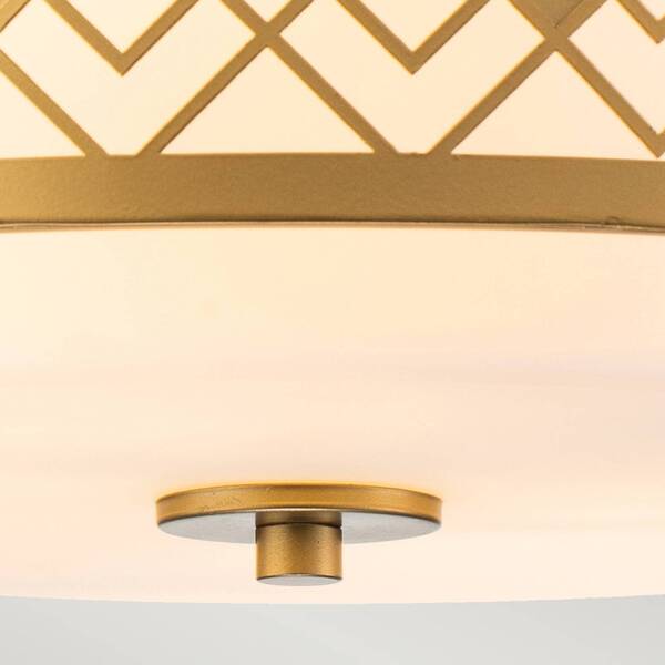  Elstead Elstead Ziggy Ceiling Light Gold 