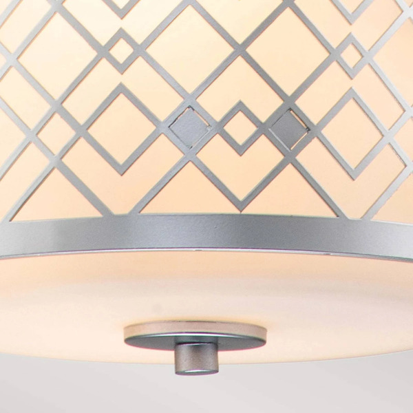  Elstead Elstead Ziggy Small Pendant Light ø 25.4 Cm, Silver 
