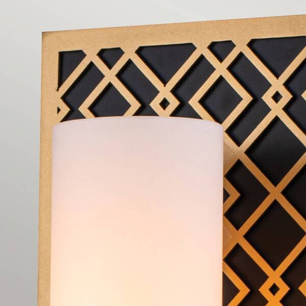  Elstead Elstead Ziggy Wall Light, Gold 
