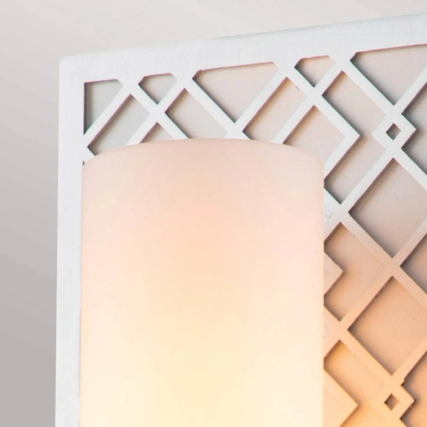  Elstead Elstead Ziggy Wall Light, Silver 