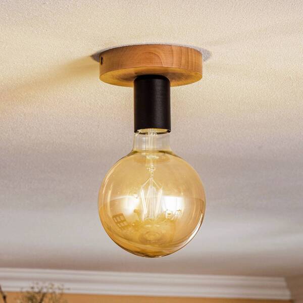  Envostar Envostar Esan Ceiling Light, Beechwood, 1-bulb 
