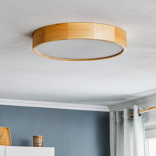  Envostar Envostar Kerio Ceiling Lamp ø 47 Cm Natural Pine 