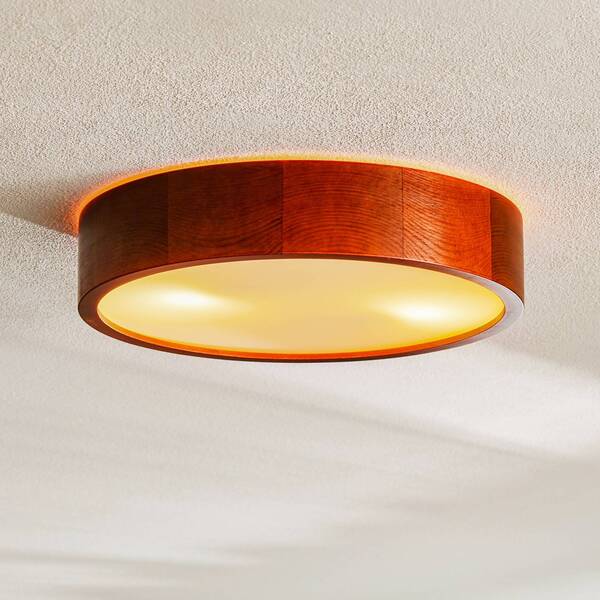  Envostar Envostar Kerio Ceiling Lamp ø 37 Cm Pine Rustic 