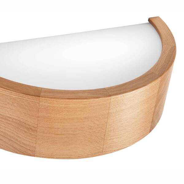  Envostar Envostar Kerio Wall Lamp, 27.5 Cm, Natural Oak 