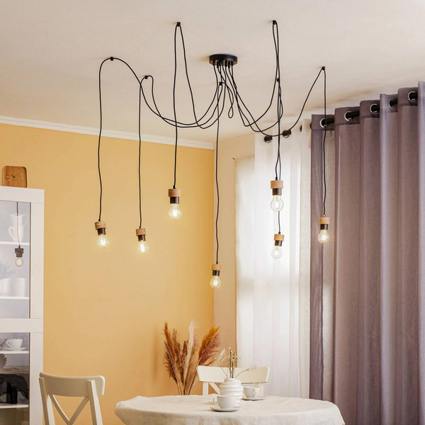  Envostar Envostar Merlo Hanging Light Decentralised 7-bulb 