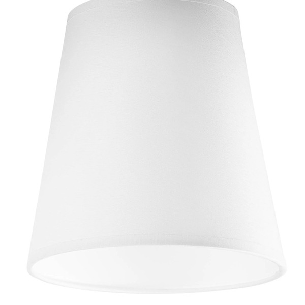  Envostar Envostar Risco Ceiling Lamp 1-bulb Fabric Shade White 