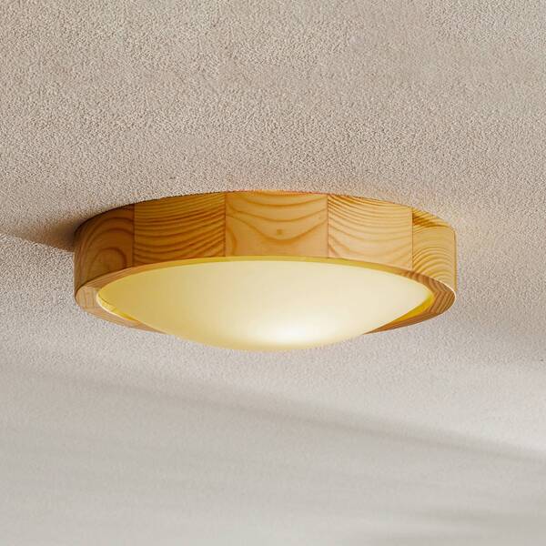  Envostar Envostar Zeus Wooden Ceiling Lamp, Pine, ø27cm 