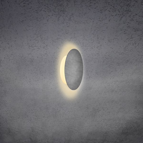  Escale Escale Blade Led Wall Light, Concrete Look ø 18 Cm 