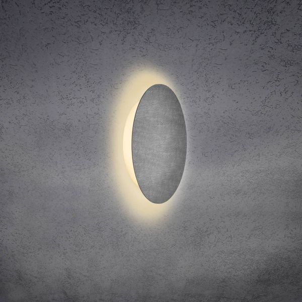  Escale Escale Blade Led Wall Light, Concrete Look ø 24 Cm 