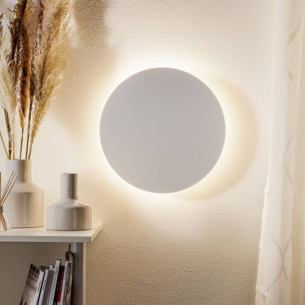  Escale Escale Blade Led Wall Light, Matt White, ø 34 Cm 