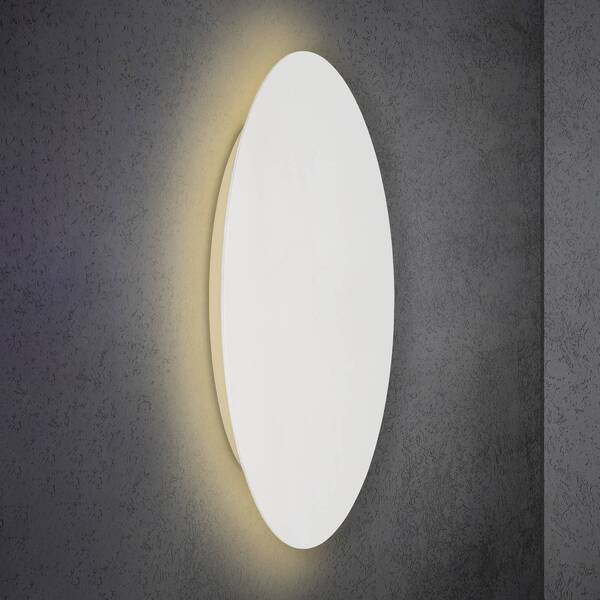  Escale Escale Blade Led Wall Light, Matt White, ø 95 Cm 