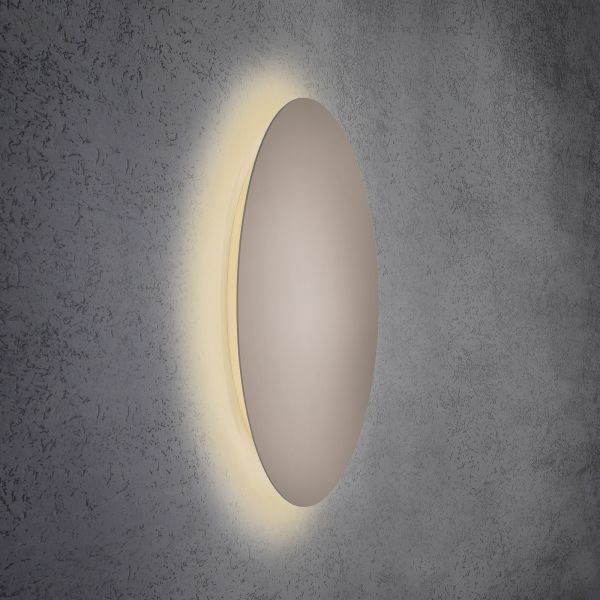 Escale Escale Blade Led Wall Light, Taupe, ø 79 Cm 