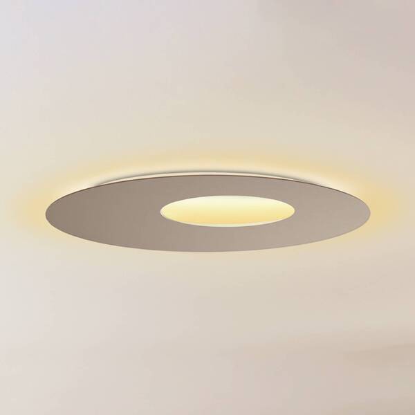  Escale Escale Blade Open Led Wall Light Taupe ø 59 Cm 