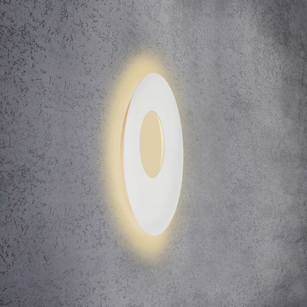  Escale Escale Blade Open Led Wall Light, White, ø 59 cm 