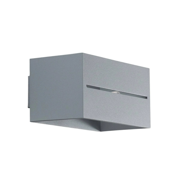  Euluna Euluna Aceline Wall Light, Uplight And Downlight, Grey 
