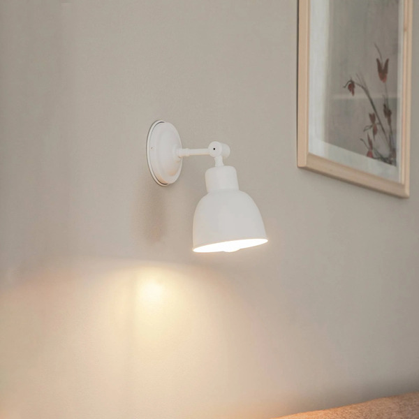  Euluna Euluna Emoti Wall Light, 1-bulb, White 