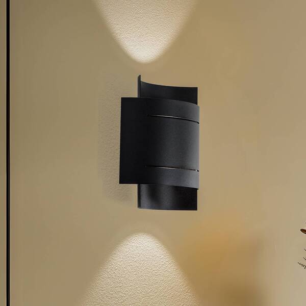  Euluna Euluna Isotta Wall Light, Semi-circular, Black 