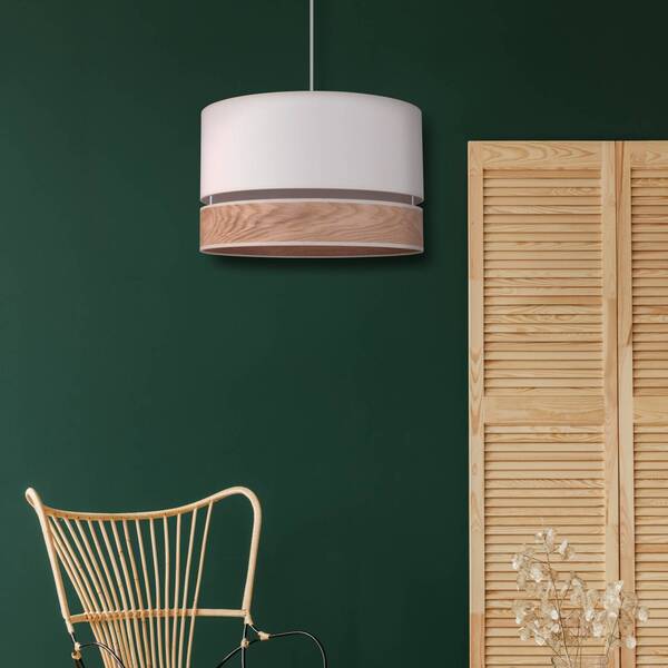  Euluna Euluna Levo Pendant Light, ø 40 Cm, Ash/ecru 