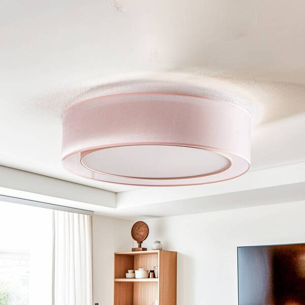  Euluna Euluna Tibu Ceiling Lamp, Textile, ø50cm, Cappuccino 