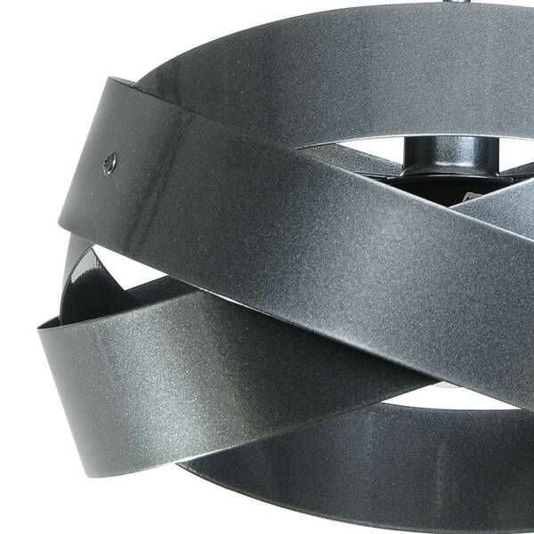  Euluna Euluna Tornado Ceiling Light, Anthracite, 3-bulb 